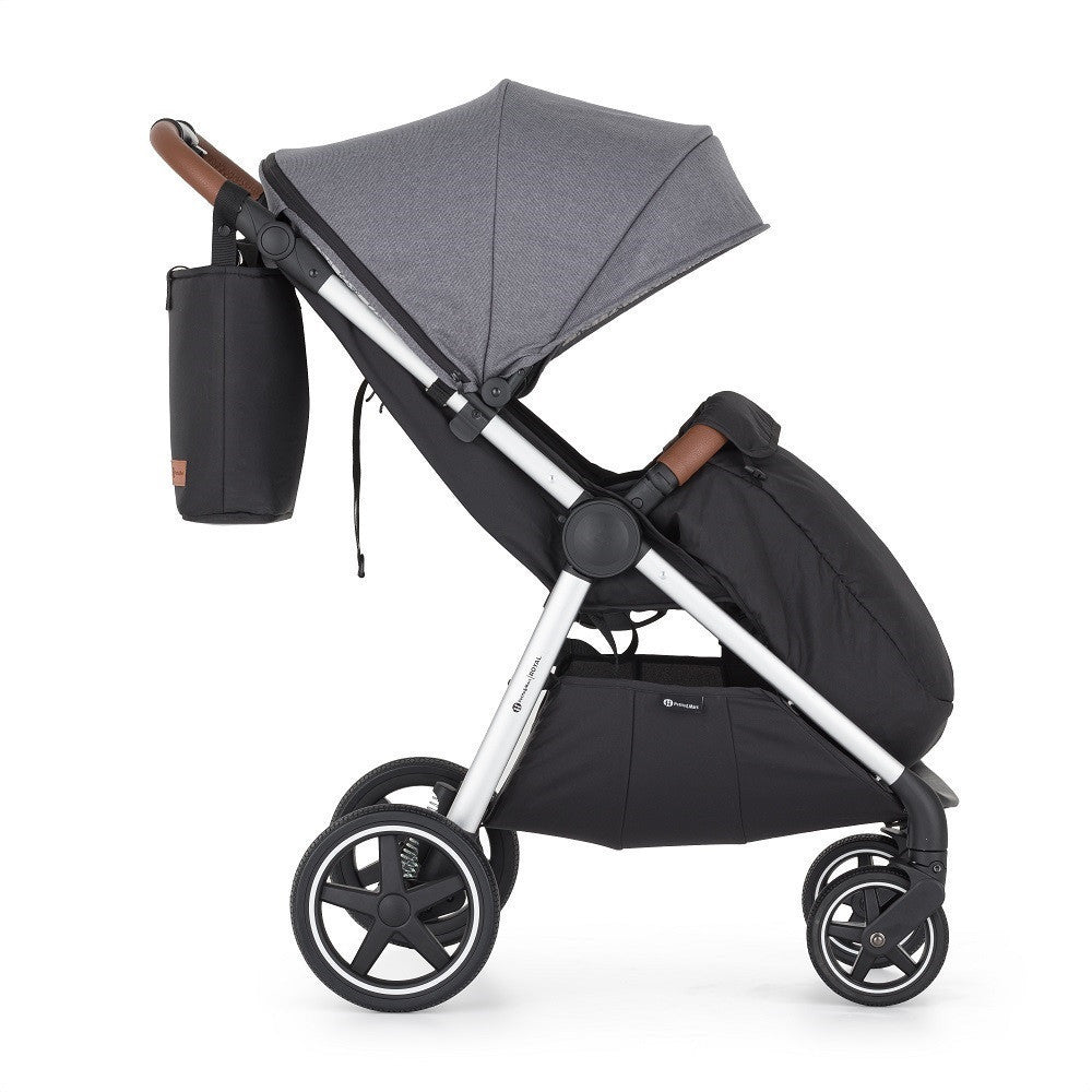 Petite&Mars Sport babakocsi Royal3 Silver - Ultimate Grey